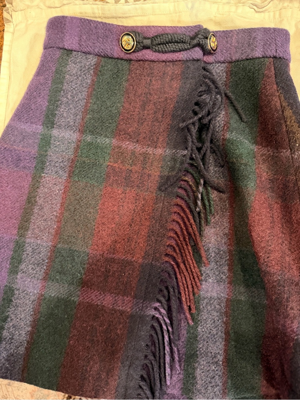 Sandro Women’s Wool mini skirt like new